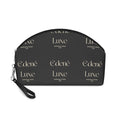 Luxury Monogram Makeup Bag — Black 'Edene Luxe' Cosmetic Pouch