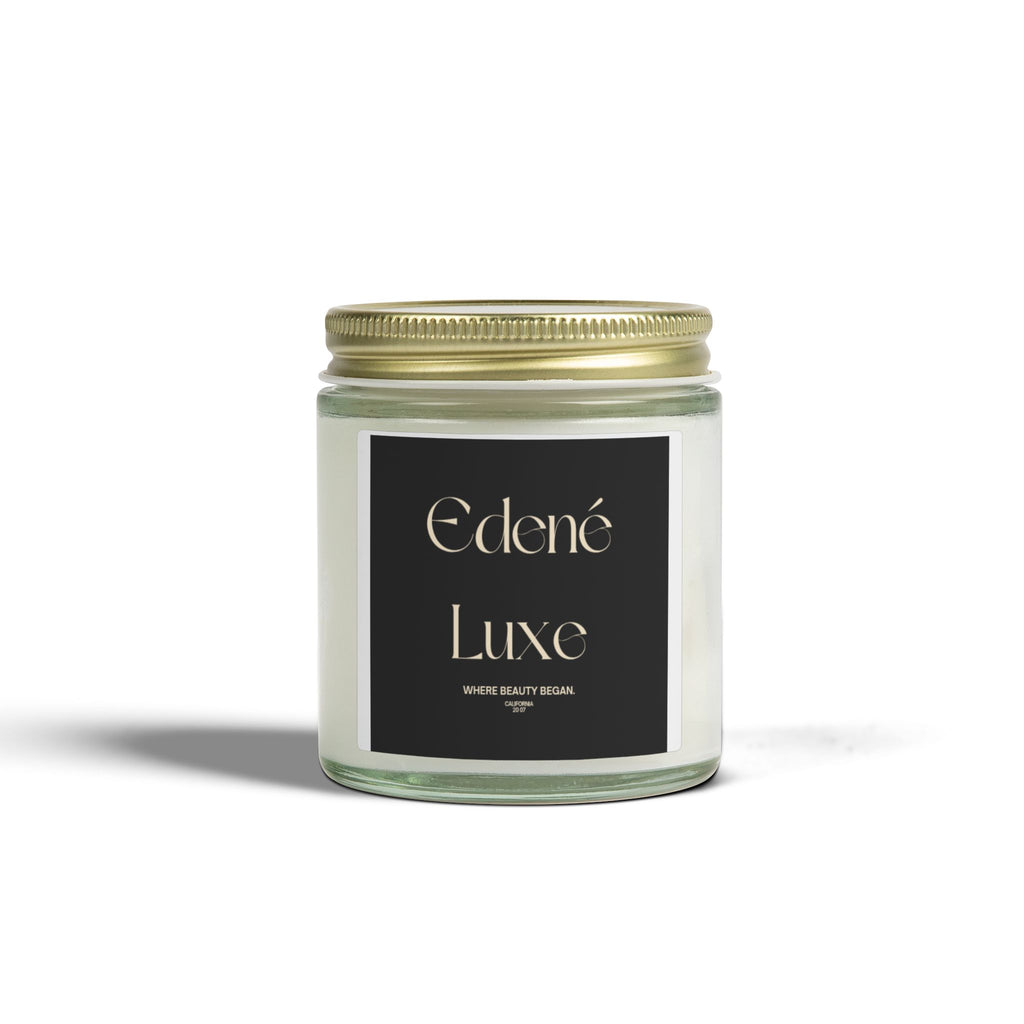 Silken Petal Candle — Luxe Scented Coconut Apricot Soy Blend (4oz & 9oz)